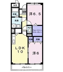 マルベル宇多津の物件間取画像